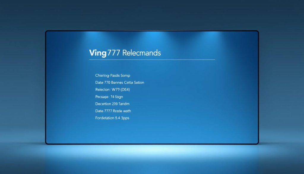 ข้อกำหนดระบบ Ving777 ข้อกำหนดระบบ Ving777